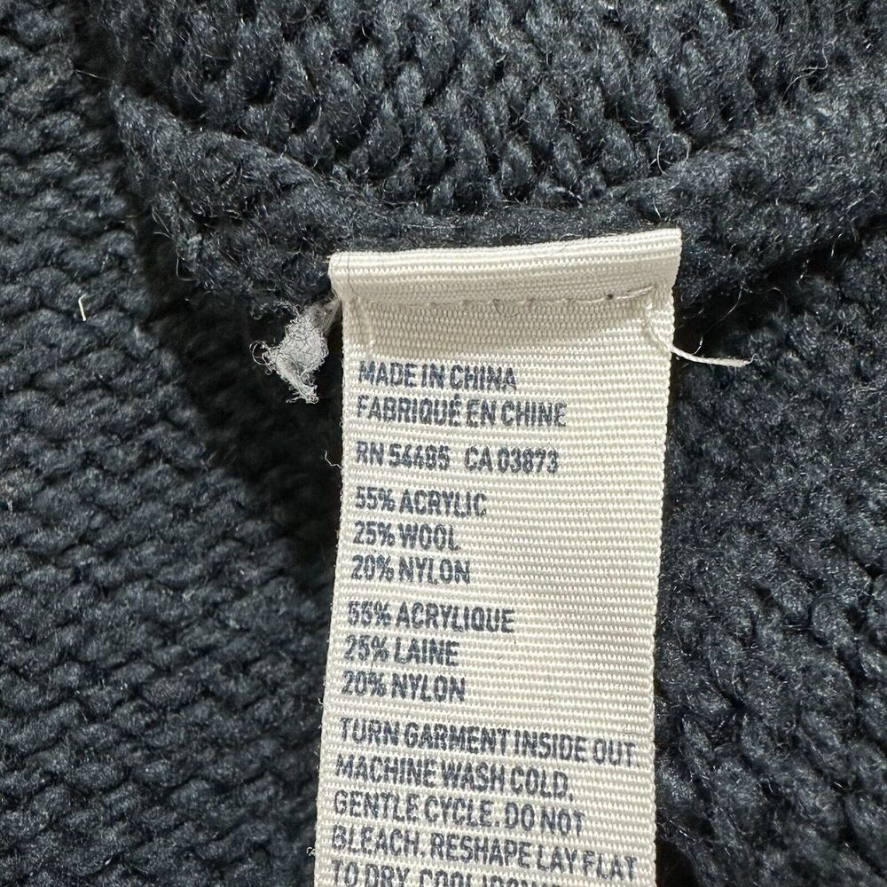 American Eagle Men's XL Crewneck Sweater Wool Blend Pullover Heavyweight Knit - Picture 4 of 15
